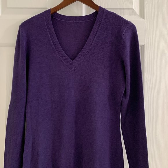 Easy Wear Women´s Purple Sweater, Size 12 EUR 42 - Picture 3 of 9